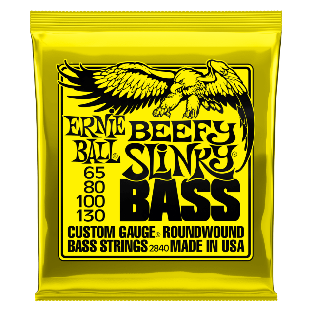 Corde per basso elettrico BEEFY SLINKY Nickel Wound - Scalatura 65-130