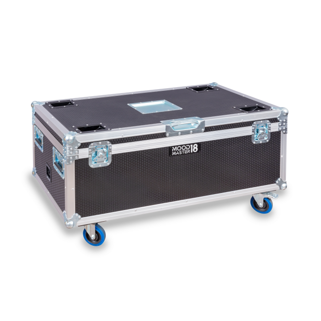 FLIGHT CASE CENTOLIGHT FOR 4 MOODMASTER 18