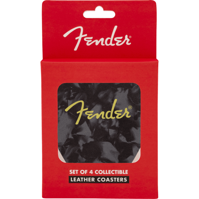 Conf 4 sottobicchieri Fender Pick Shape 4-Pack Multi-Color