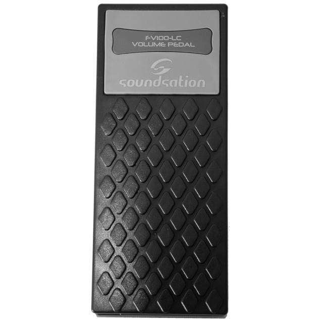 Keyboards volume/expression pedal with cable, 1/4" TRS Jack, and control direction selector