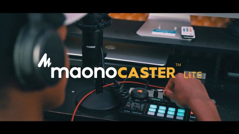 Maonocaster Lite AM200S1 Portable ALL-IN-ONE Podcast Production Studio