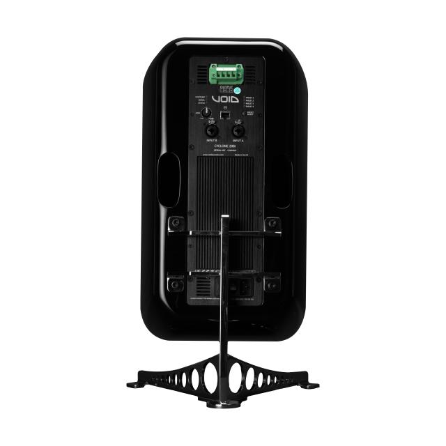 Subwoofer attivo reflex con doppio woofer da 8” e modulo amplificatore, 600 W, DSP a 24-bit, IP-rated (colore Nero)