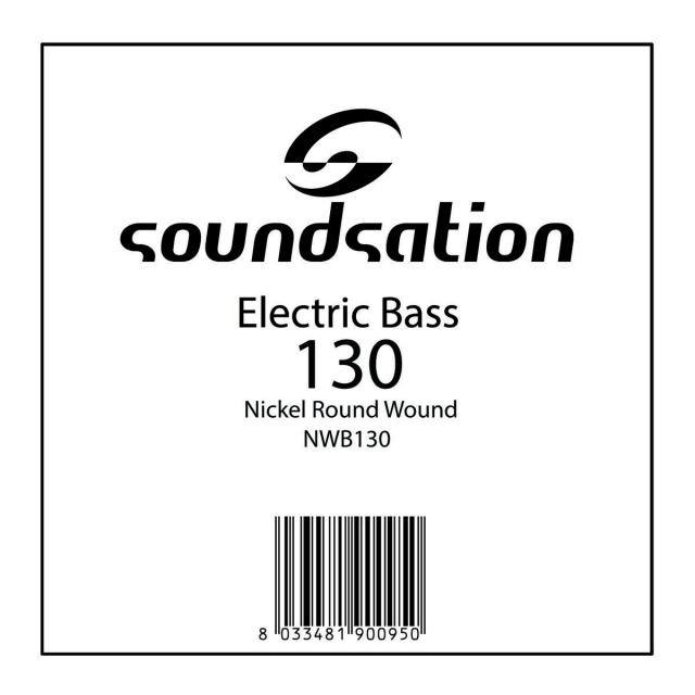 Electric bass guitar string  - 130