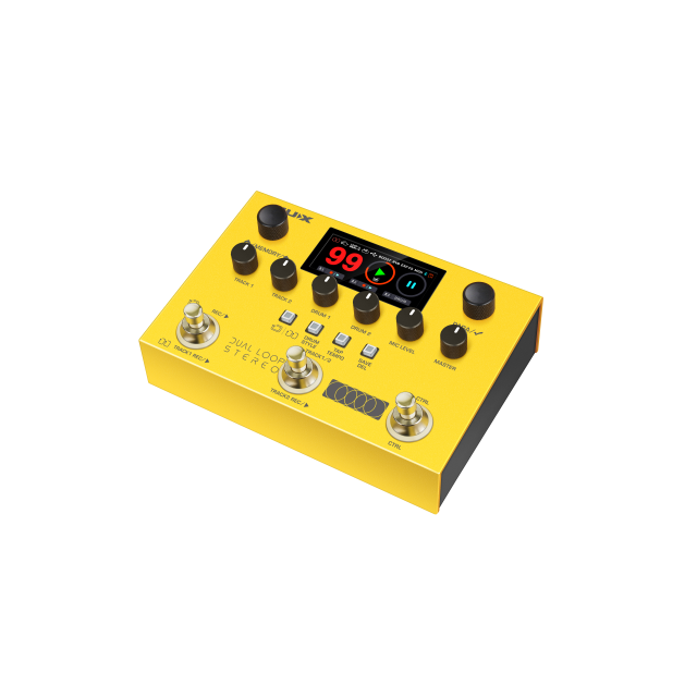 Stereo pedal looper