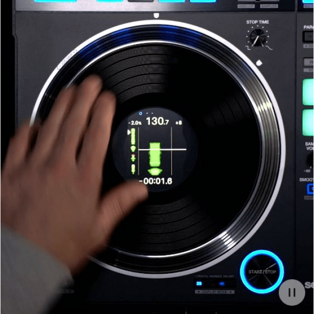 Console DJ professionale a 2 canali in stile scratch per Serato DJ Pro