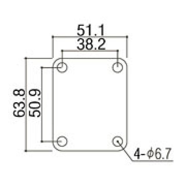 Electric Guitar Chrome finishing Metal Neck Plate