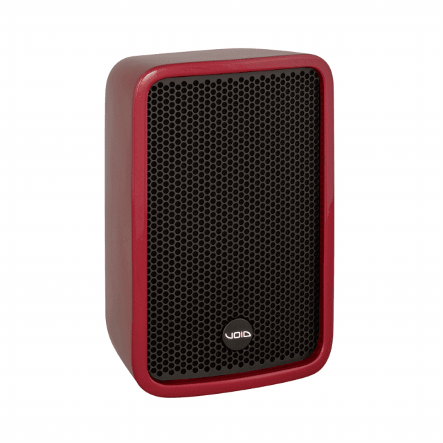10" 2-way passive speaker for indoor/outdoor use (red)