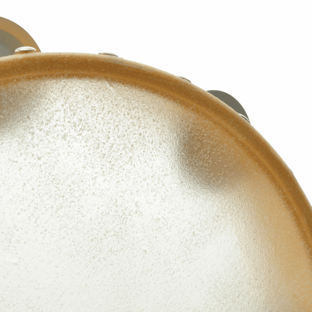 Tambourine Natural Leather large size