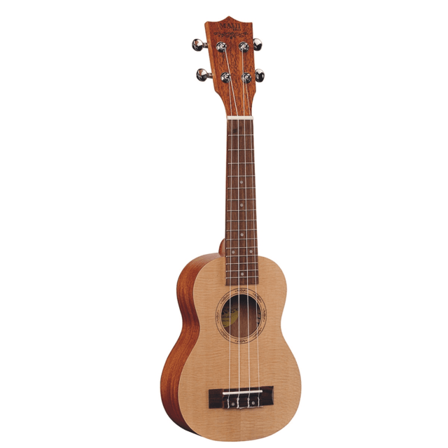 Ukulele baritono MAUI PRO con borsa (top abete)