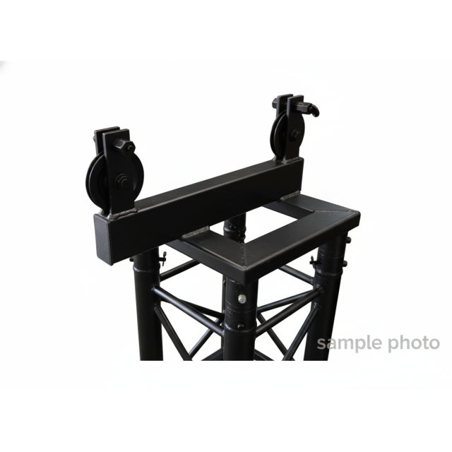 Torre Strutturale Nera 30*30 alta 7M, Carico Max 750KG (T110M7B)