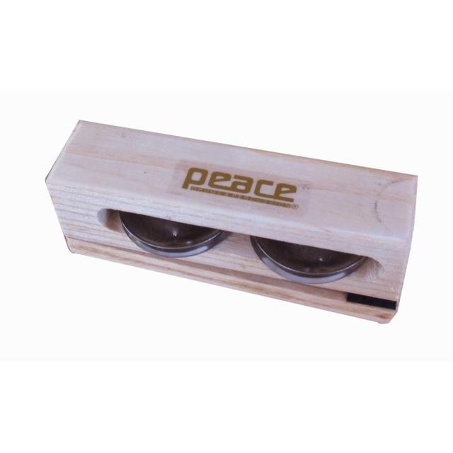 Cajon jingles block with adhesive tape