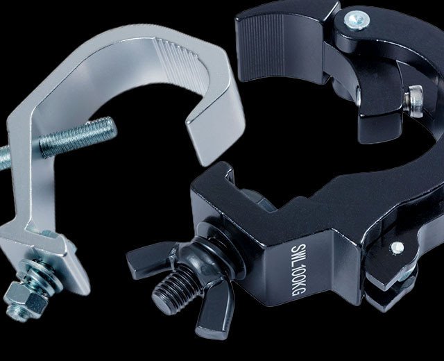 Did you know that Centolight also supplies clamps, safety cables and accessories?