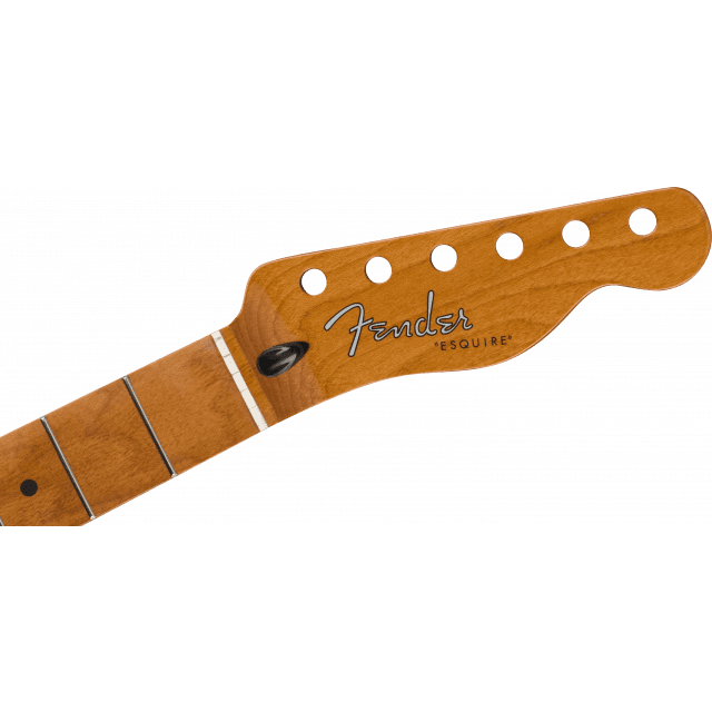 50's Modified Esquire Neck, 22 Narrow Tall Frets, 9.5", U Shape, Roasted Maple