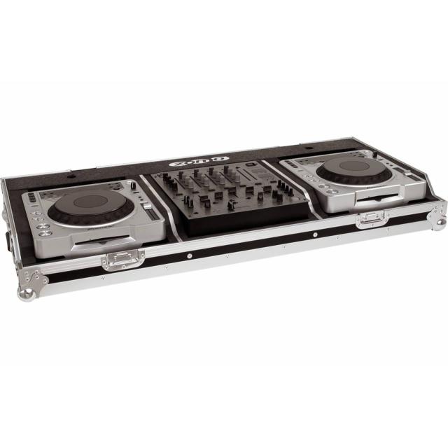 Set 800 - Flightcase 2x CDJ-800 + 1x DJM-600/800/700 - purple