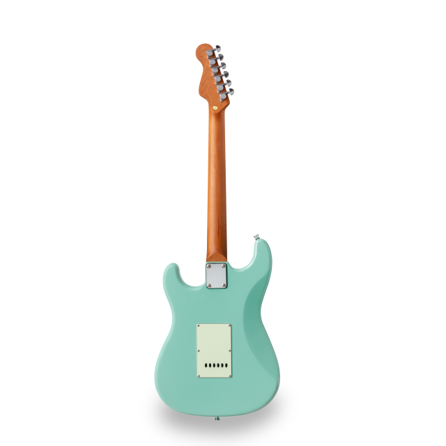 Electric guitar with 2 single coils + splittable humbucker and self-locking tuners (Wilkinson equipped, roasted maple neck)