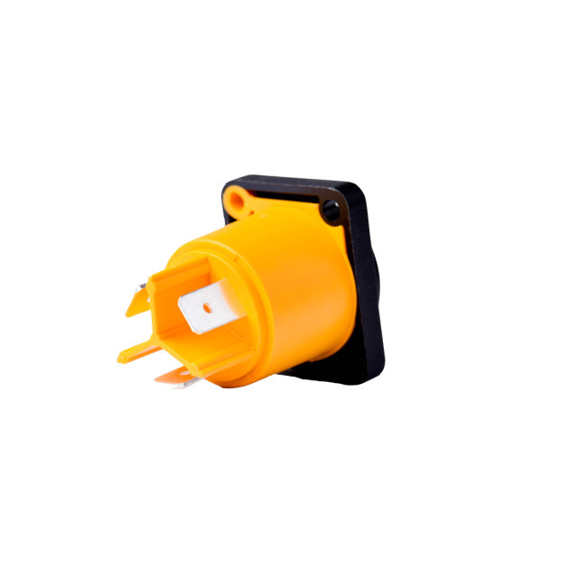 Powercon Thru socket