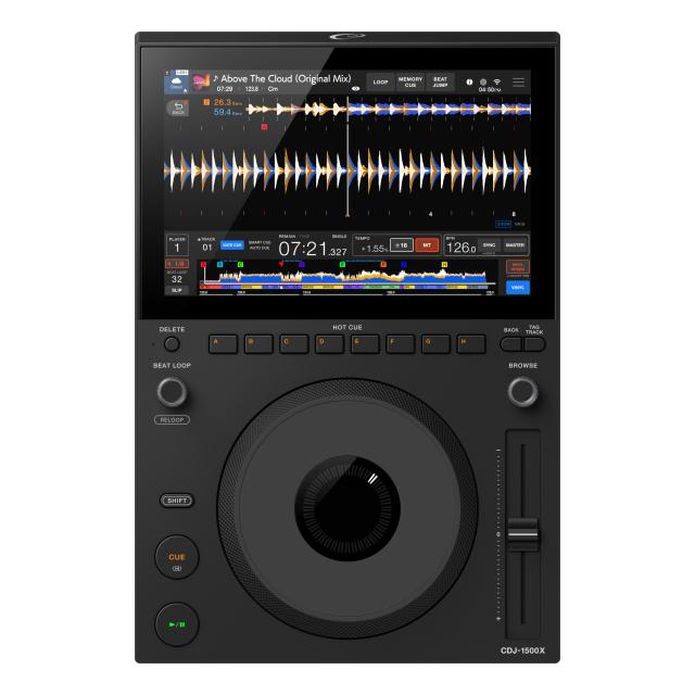 Multi Player Compatto Professionale da DJ Alphatheta (colore Nero)