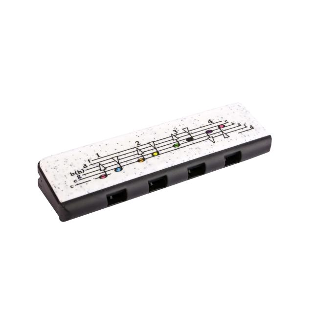 Armonica diatonica per bambini Speedy bianco&nero