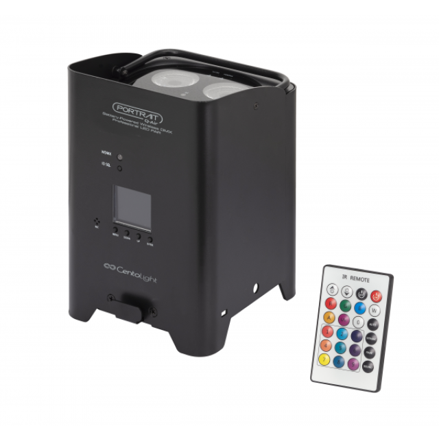 PAR A BATTERIA CENTOLIGHT PORTRAIT Q-AIr 4X12W RGBW