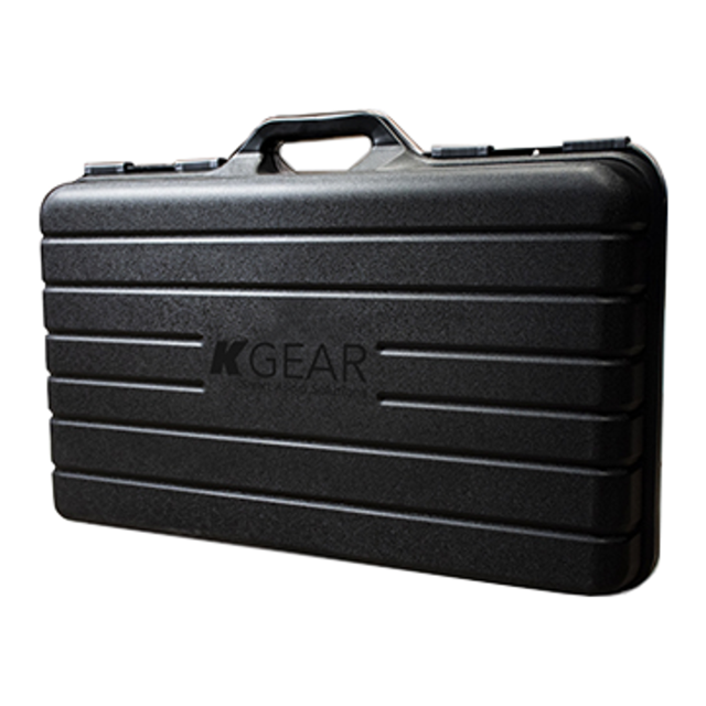Custodia rigida per i sistemi a colonna GP18 / GP18A - GP12 / GP12A con logo KGEAR