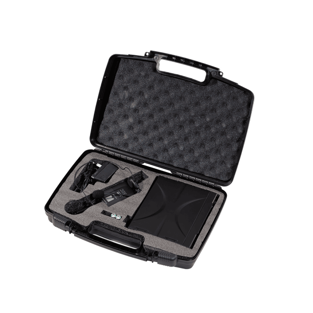 Radiomicrofono UHF True Diversity 300 canali con Trasmettitore Tascabile ed archetto