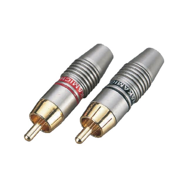 Connettore RCA maschio in metallo (box 25 pezzi)