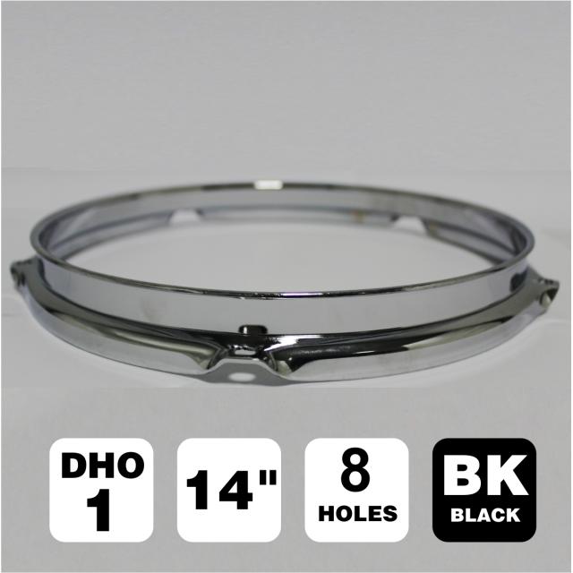 14" snare drum batter head hoop 8"