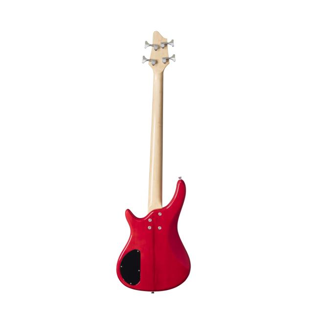 Electric bass with bridge and neck pick ups