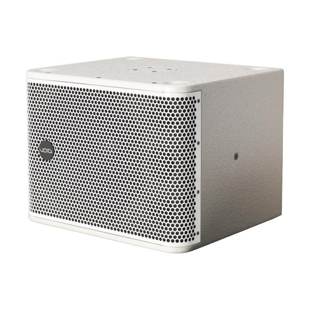 12" compact reflex subwoofer, 8 Ω, 600 W (white)