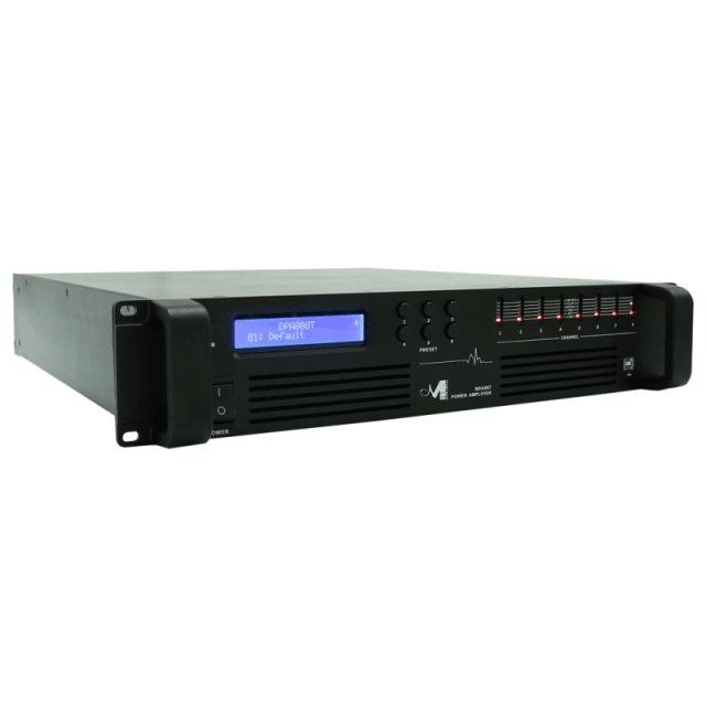 8-Channel DSP Power Amplifier