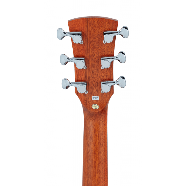 Dreadnought acoustic guitar with armrest