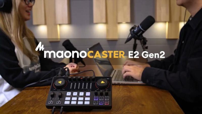 Podcasting Console MAONOCASTER E2 Gen2