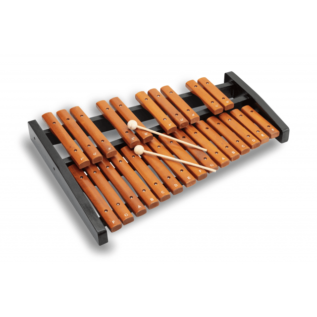 Xylofono cromatico da 25 note con borsa a zaino