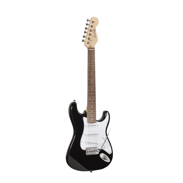 3/4 double cutaway electric guitar with 3 single coils