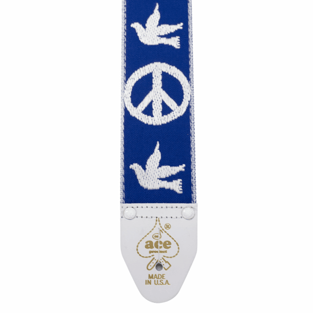Tracolla D'Andrea Vintage Reissue Strap - Blue Peace Dove