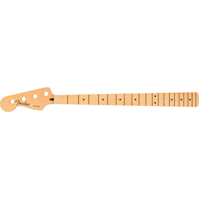 Manico Player Series Jazz Bass® LH, 22 tasti jumbo medi, acero, 9,5", moderno "C"