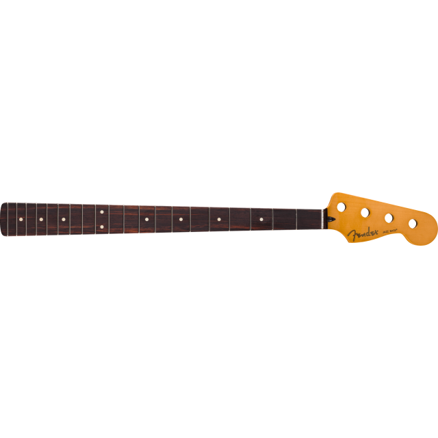 Player II Series Jazz Bass® Neck, 22 Medium Jumbo Frets, Rosewood, 9.5", Modern "C"