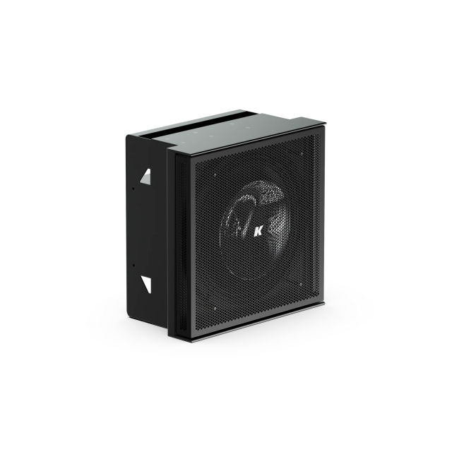 Passive 12" Point Source Coax Speaker with EBS Technology, black