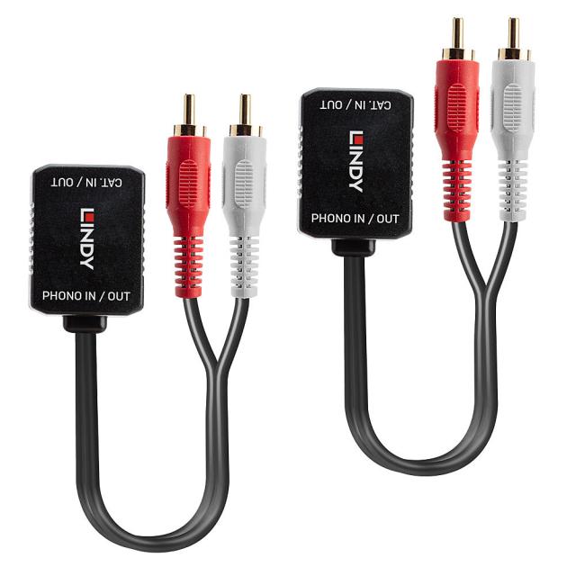 500m Cat.6 Phono Analogue Audio Extender