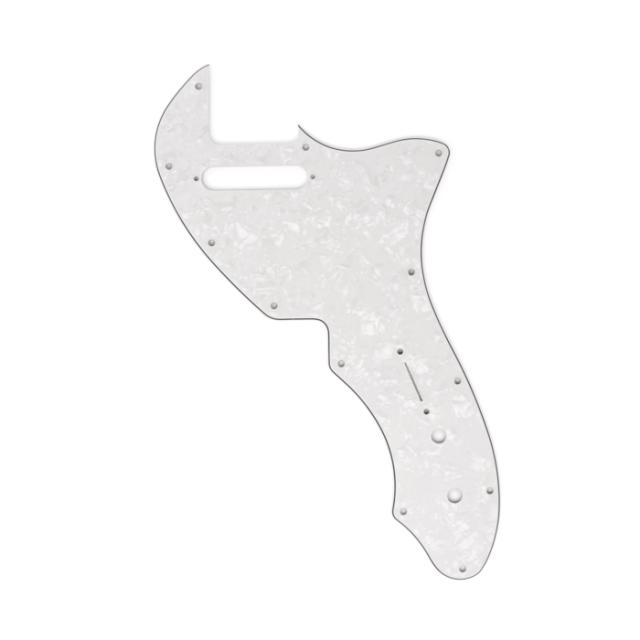 Pickguard for Thin Line, 3 Layers, White Pearloid