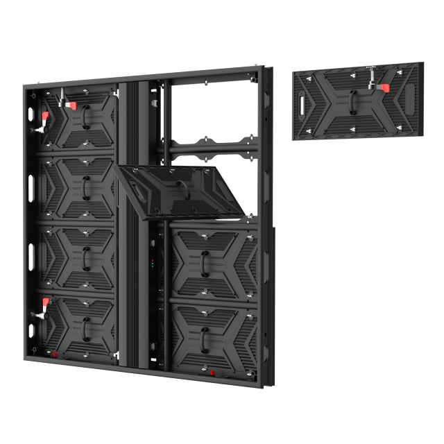 Pannello LED per installazioni fisse modulari outdoor, passo 3.91, IP67, 1000x1000mm