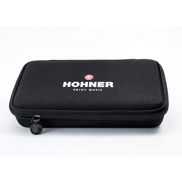 Case with 7 diatonic harmonicas A C D E F G e Bb