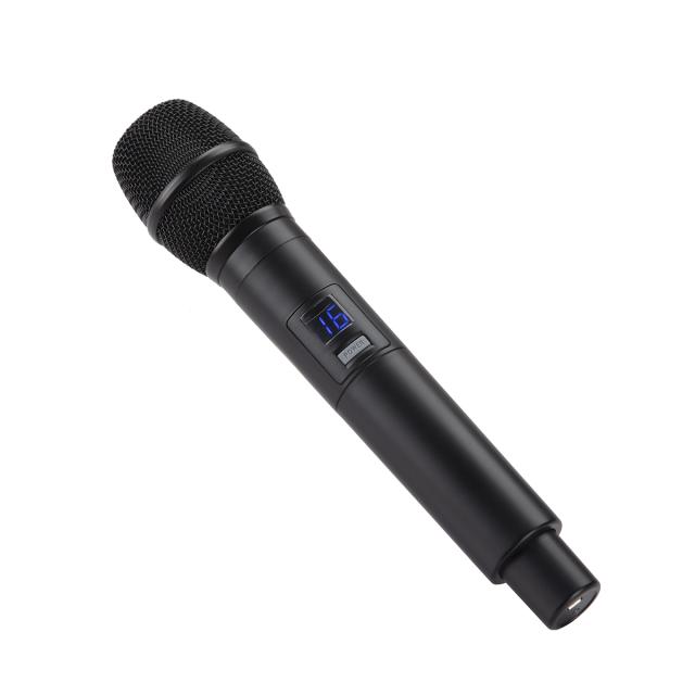 UHF Dual 16-Channel Wireless System with one handheld microphone and one headset with bodypack