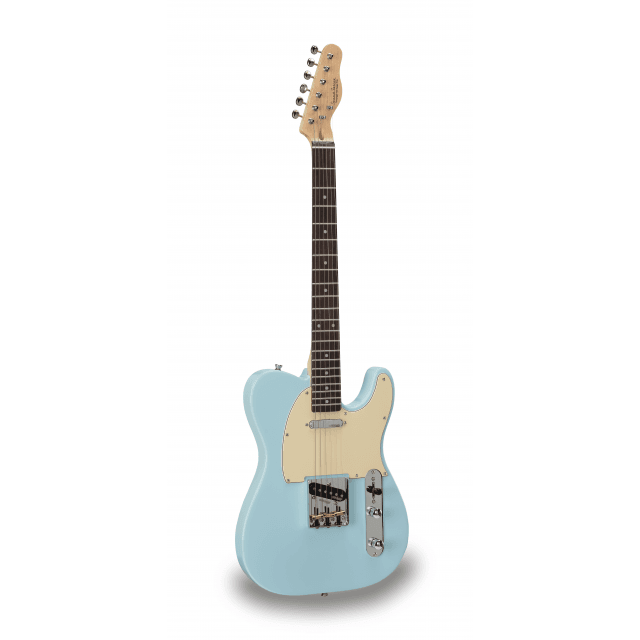 Cutaway electric guitar with 1 single coil and 1 lipstick pickup (equipped by Wilkinson®)