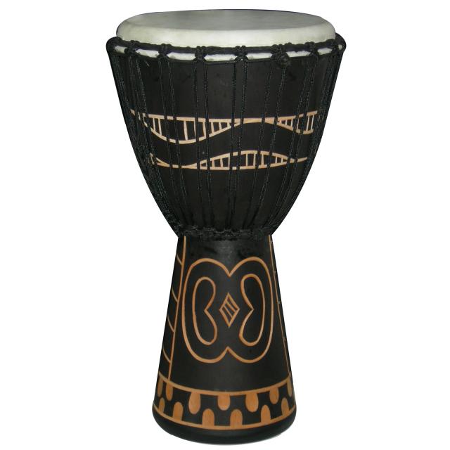 10" Mahogany wood Djembè