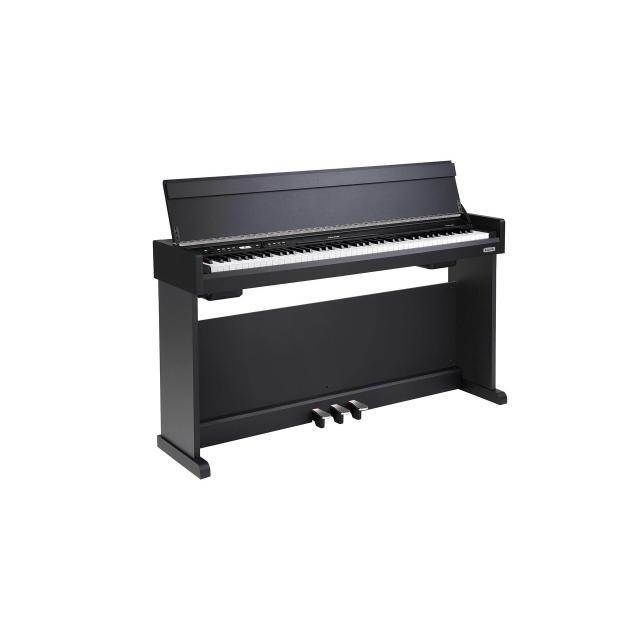 Piano digitale con cabinet tastiera pesata a triplo sensore - nero