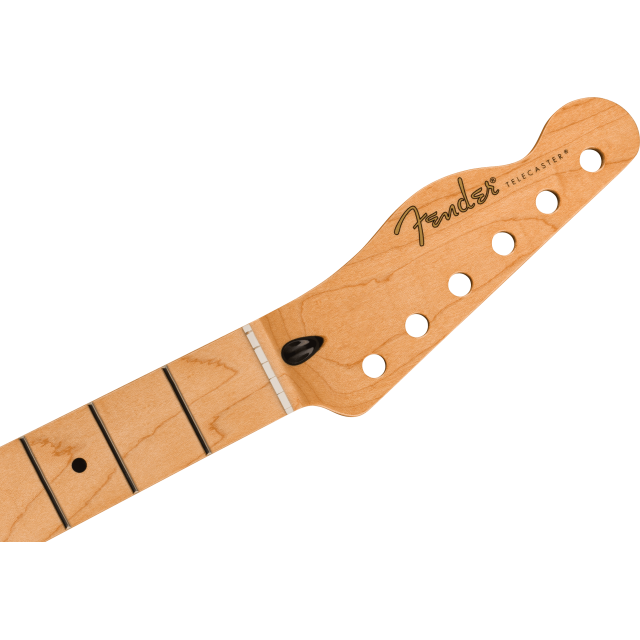 Player Series Telecaster® Reverse Headstock Neck, 22 Medium Jumbo Frets, Maple, 9.5", Modern "C"