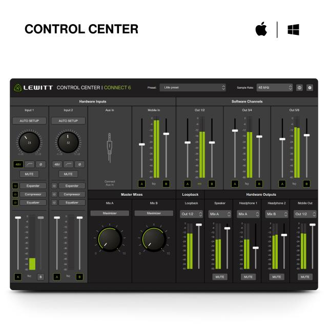 Interfaccia Audio CONNECT 6