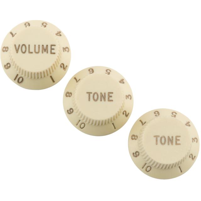Road Worn® Strat® Knobs Aged White