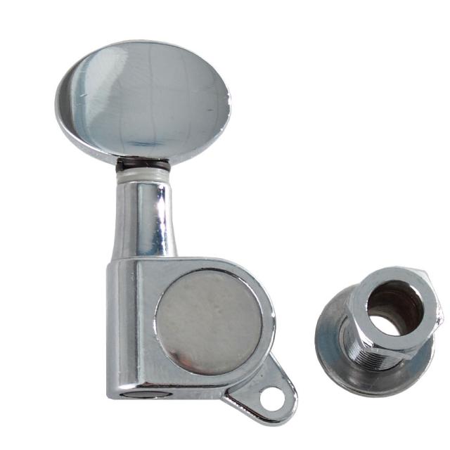 Meccaniche per chitarra elettrica cromate (6 in linea sx)
